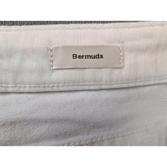 Anne Klein Women’s White Bermuda Shorts Size 10 NWT Pockets 4” Inseam - Picture 8 of 16